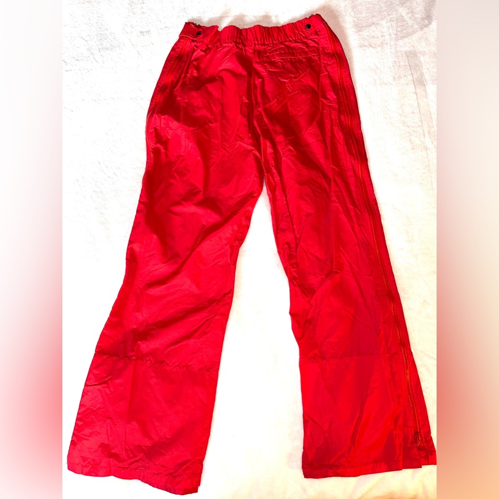 Vintage Black Bear Men Red Ski Pants Size XL Korea. Wait 17” Inseam 31” Rise 15” - Picture 3 of 7